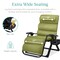 Best Choice Products Oversized Zero Gravity Chair, Folding Recliner w/ Removable Cushion, Side Tray